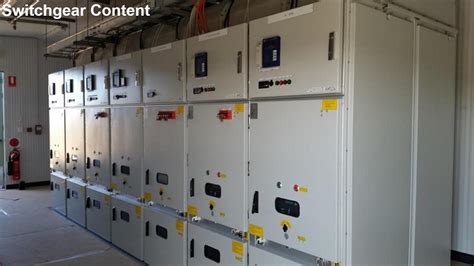 switchgear room requirements.